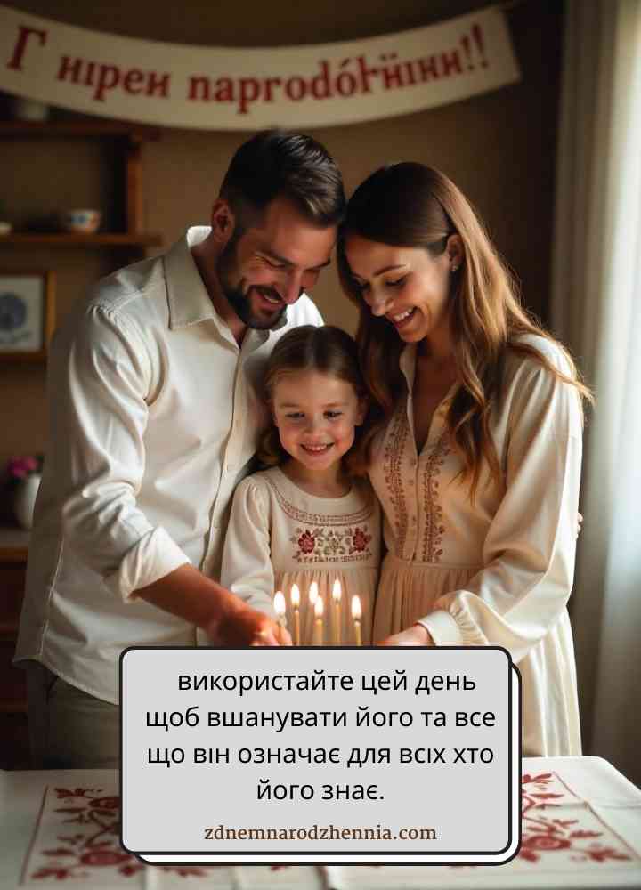 Привітання з Днем Народження Чоловіку